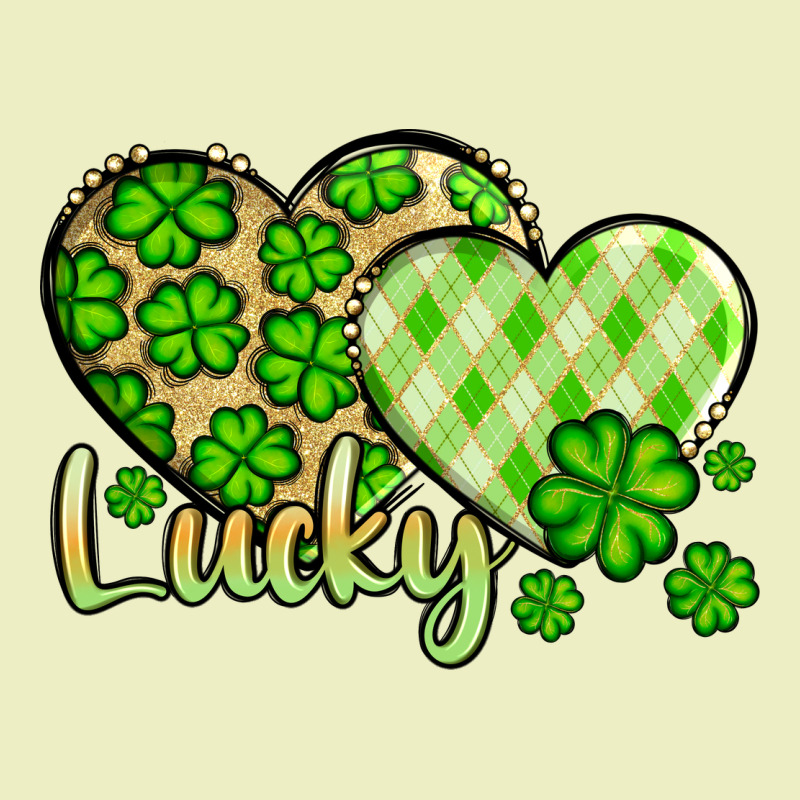 St. Patrick's Lucky Hearts Urban Hoodie by OliviaCreatesArt | Teevron