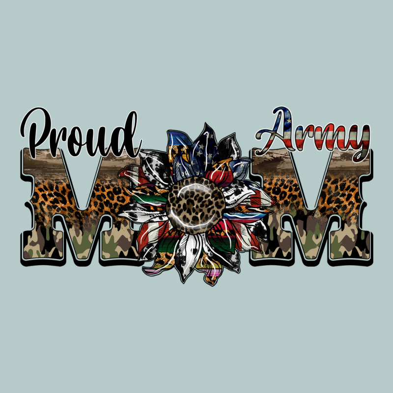 Proud Army Mom Heavy Core Tee by SublimationCraftShop | Teevron