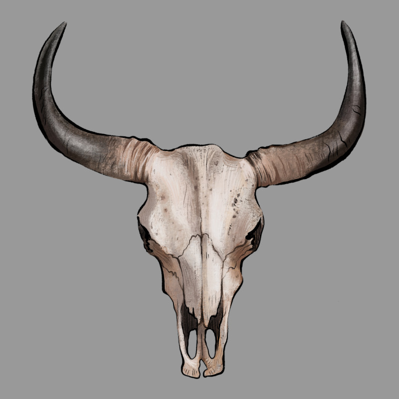 Bullskull Vintage Hoodie by Artiststas | Teevron