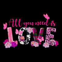 All You Need Is Love Valentine's Day Heavy Core Tee | Teevron