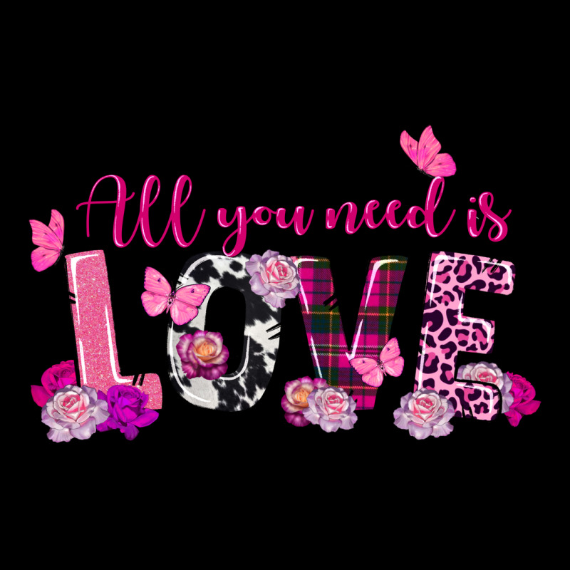 All You Need Is Love Valentine's Day Heavy Core Tee by FaDigitalArtStudio | Teevron