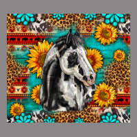 Aztec Sunflowers Horse Vintage Tee | Teevron