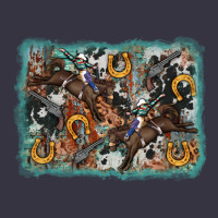 Bucking Bronco Rodeo Revolver Western Background Vintage Hoodie | Teevron