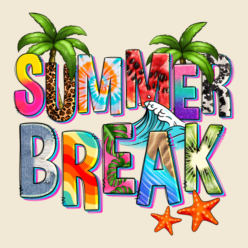 Summer Break Ladies Tee by Zillion Design Studio | Teevron