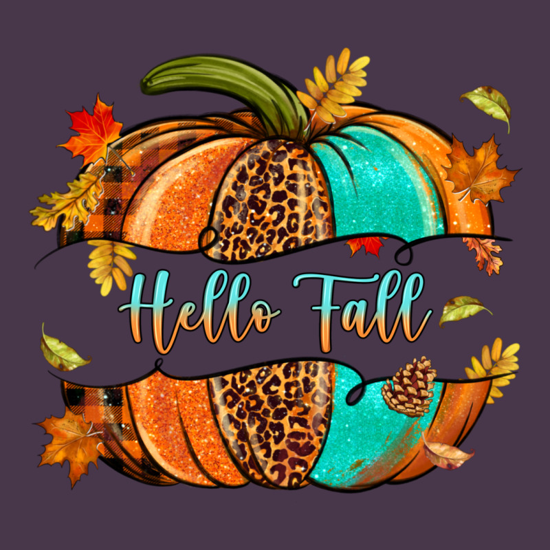Pumpkin Hello Fall Heavyweight Hoodie by NancyCooperArtShop | Teevron
