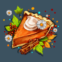 Pumpkin Pie With Daisies And Cinnamon Urban Heavy Tee | Teevron