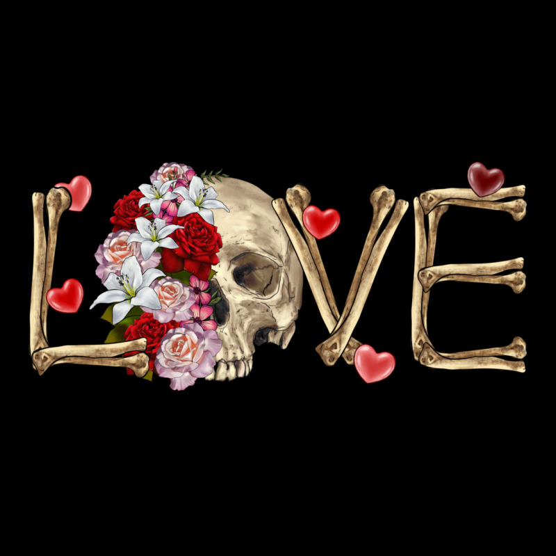 Skull Love Valentine's Day Urban Hoodie by FaDigitalArtStudio | Teevron