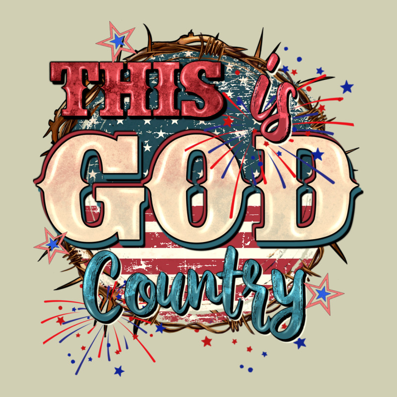 This Is God Country 4th Of July Heavy Core Tee by CowGirlArtShop | Teevron