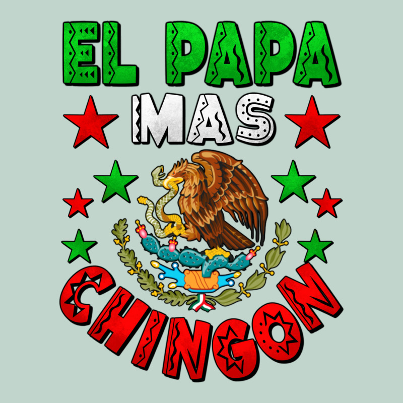 El Papa Mas Chingon Mexican Flag Zipper Hoodie by LillyAllenDesigns | Teevron