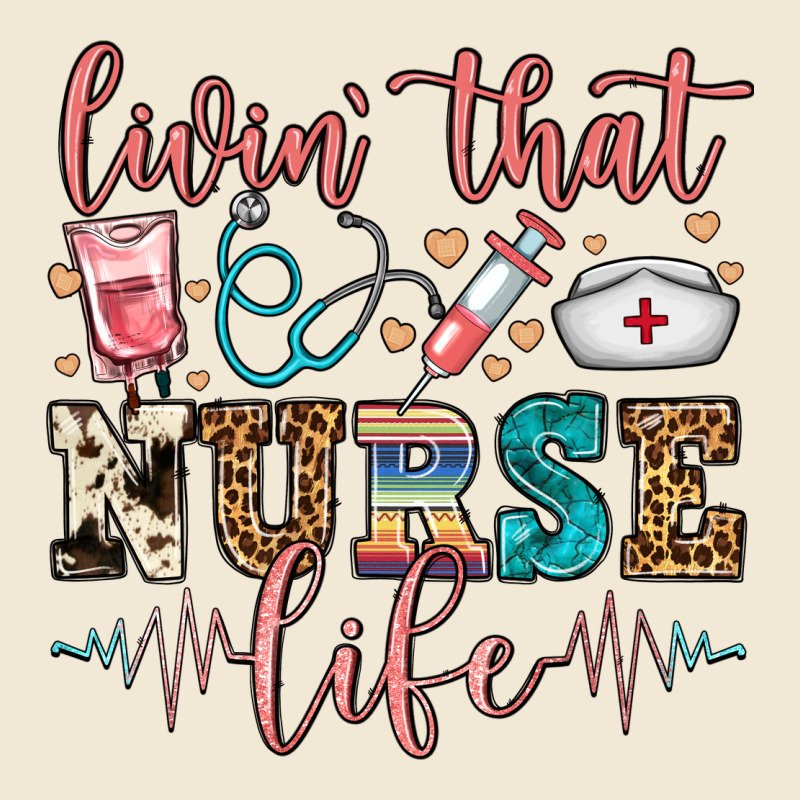Livin' That Nurse Life Premium Tee by FaDigitalArtStudio | Teevron