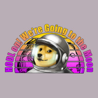 Doge Coin Hodl On We're Going To The Moon Retro Sunset Vintage Tee | Teevron