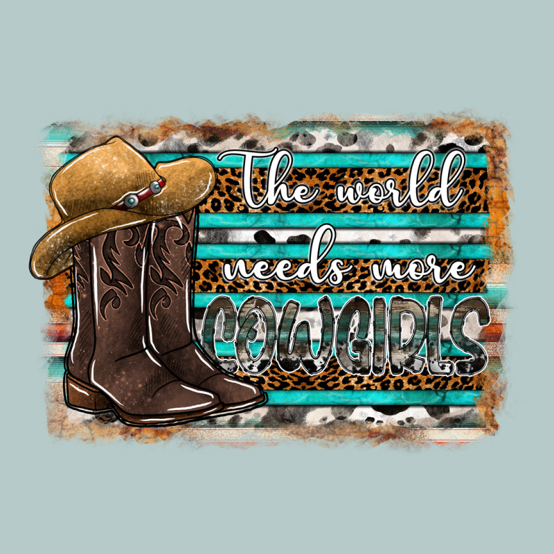 The World Needs More Cowgirls Heavy Core Tee by SublimationCraftShop | Teevron