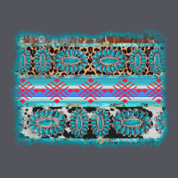 Turquoise Gemstone Background Vintage Hoodie | Teevron