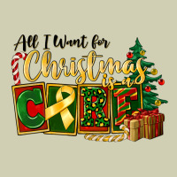 All I Want For Christmas Is Cure Childhood Cancer Heavy Core Tee | Teevron