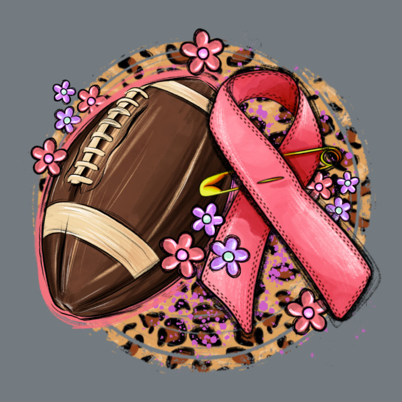 Breast Cancer Ribbon And American Football Heavyweight Sweatshirt by MaliasSmallBusiness | Teevron