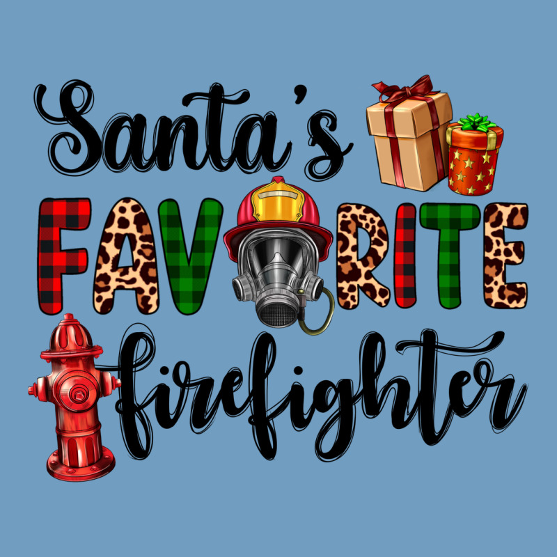Santa's Favorite Firefighter Urban Heavy Tee by AdoDesignShop | Teevron