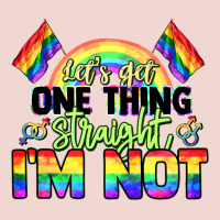 Let's Get One Thing Straight I'm Not Pride Lgbtq+ Premium Sweatshirt | Teevron