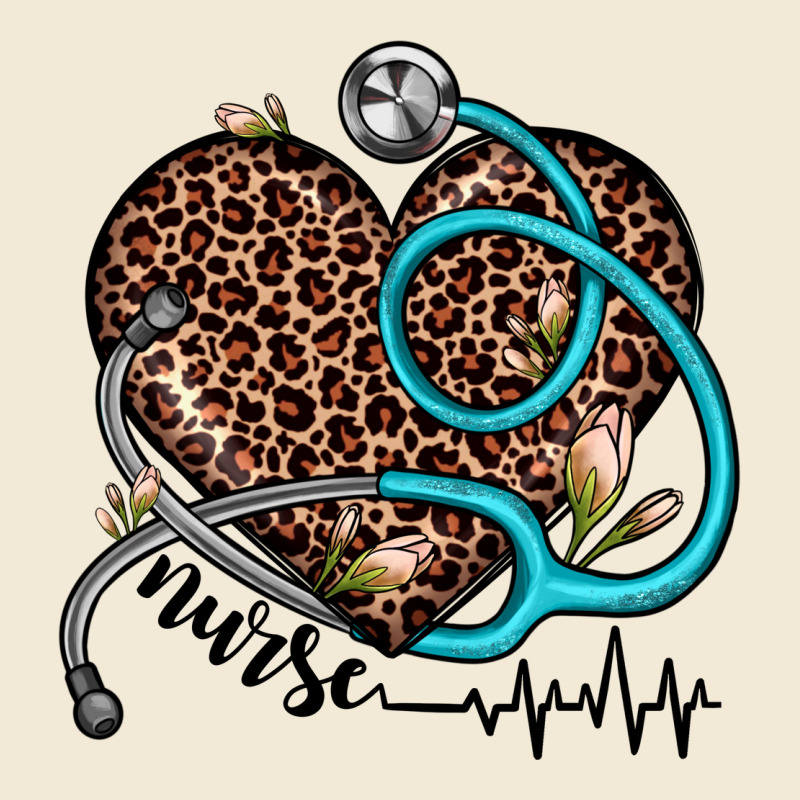 Nurse Leopard Heart Premium Hoodie by JahusDesignShop | Teevron