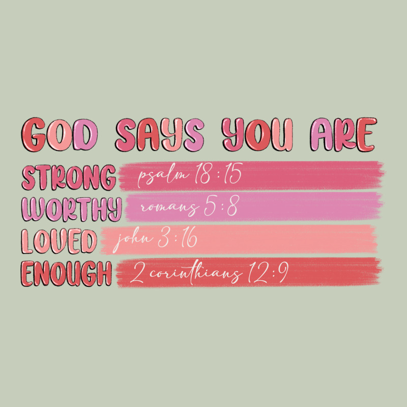 God Says You Are Long Sleeve Tee by MaliasSmallBusiness | Teevron