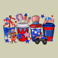 4th Of July Coffee Drinks Heavy Core Tee | Teevron