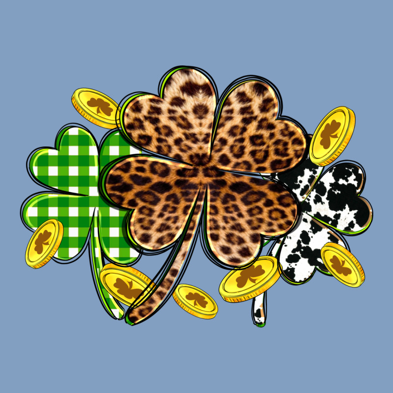 St. Patrick's Day Shamrocks Urban Hoodie by OliviaCreatesArt | Teevron