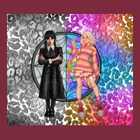 Gothic Girl And Colorful Girl Best Friends Premium Hoodie | Teevron
