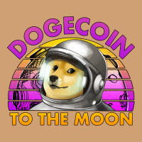 Doge Coin To The Moon 80's Retro Sunset Vintage Tee | Teevron