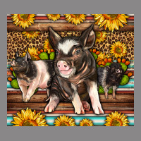 Western Cute Hampshire Pigs Vintage Tee | Teevron