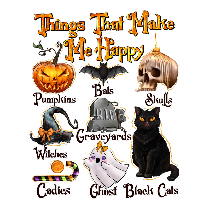 Things That Make Me Happy Heavyweight Hoodie by texasbilliewilder | Teevron