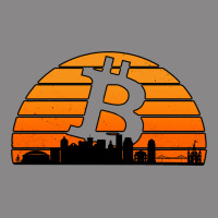 Bitcoin New Orleans Retro Sunset Vintage Tee | Teevron