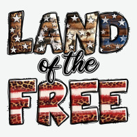 Land Of The Free America Western Pattern Urban Heavy Tee | Teevron