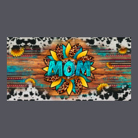 Leopard Sunflower Mom License Plate Vintage Hoodie | Teevron