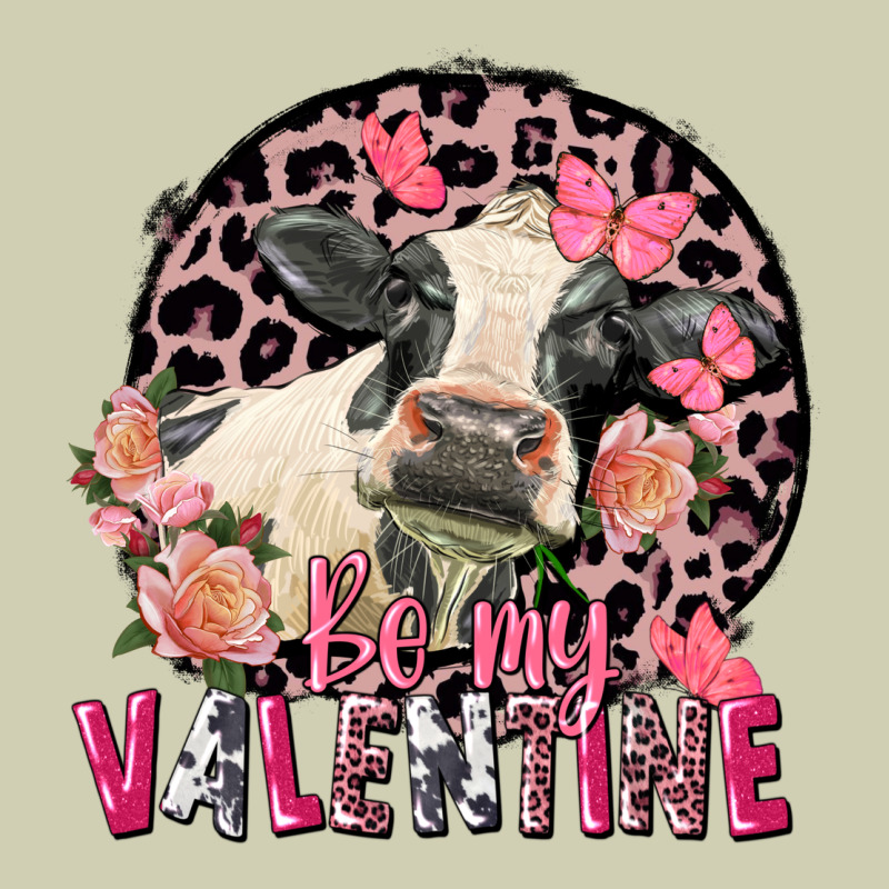 Be My Valentine Holstein Cow Valentine's Day Heavy Core Tee by FaDigitalArtStudio | Teevron