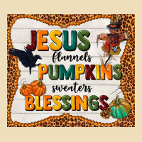 Jesus Flannel's Pumpkins Blessings Premium Hoodie | Teevron