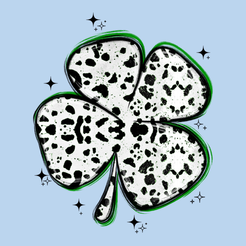 Four Leaf Clover Dalmatian Print Grunge Classic Tee by MaliasSmallBusiness | Teevron