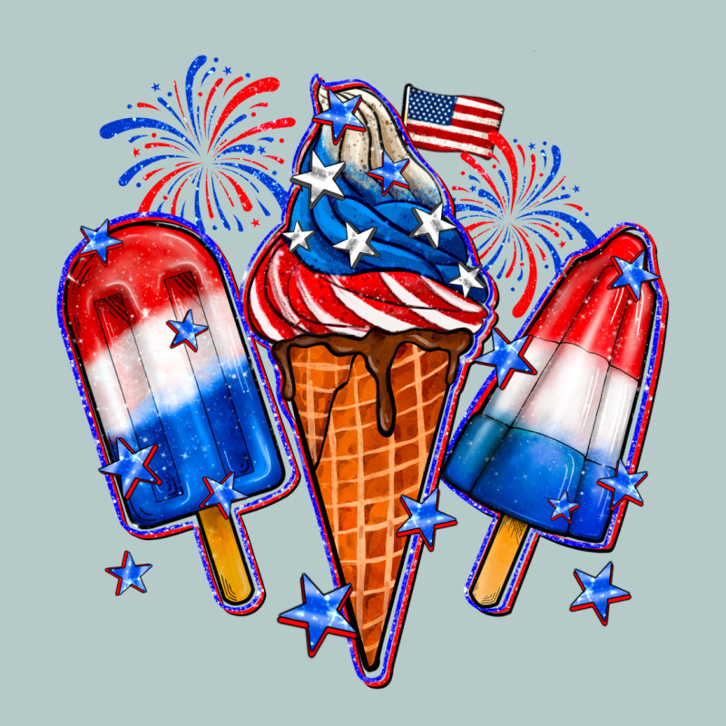 4th Of July Ice Creams Heavy Core Tee by Neo Western | Teevron