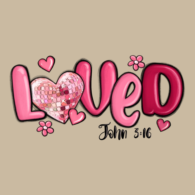 Valentine's Day Loved John 3 16 Long Sleeve Tee by MaliasSmallBusiness | Teevron
