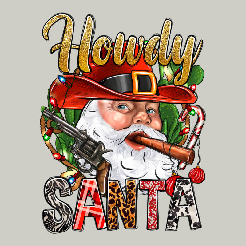 Howdy Santa Heavyweight Hoodie by NancyCooperArtShop | Teevron