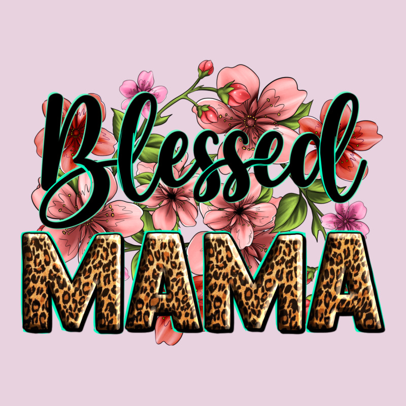 Flowers Blessed Mama Ladies Tee by Zillion Design Studio | Teevron