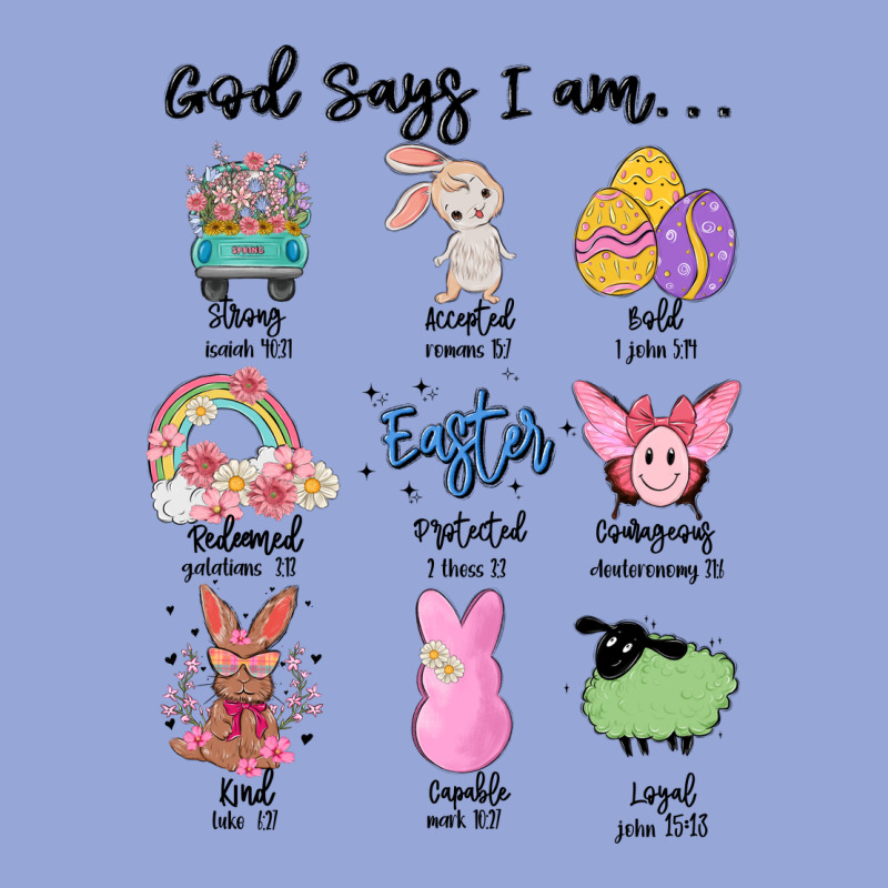 Gos Says ı Am Easter Classic Tee by MaliasSmallBusiness | Teevron