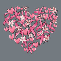Breast Cancer Awareness Heart Heavyweight Sweatshirt | Teevron