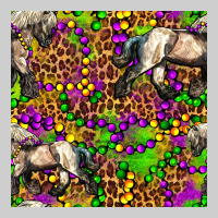 Mardi Gras Leopard Horse Seamless Pattern Premium Tee | Teevron