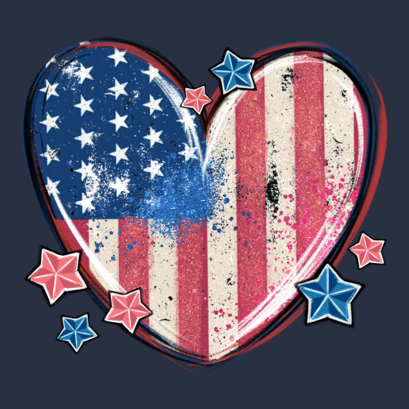 Usa Heart Heavyweight Sweatshirt by MaliasSmallBusiness | Teevron