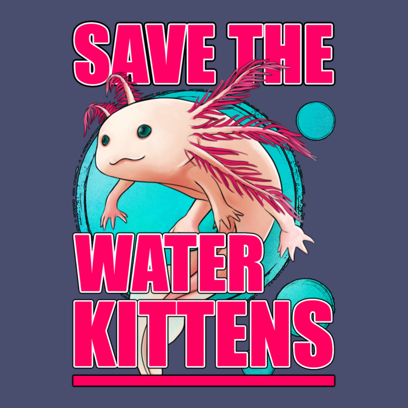 Save The Water Kittens Axolotl Vintage Tee by Jasminsmagicworld | Teevron
