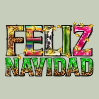 Feliz Navidad With Pattern Ladies Tee | Teevron