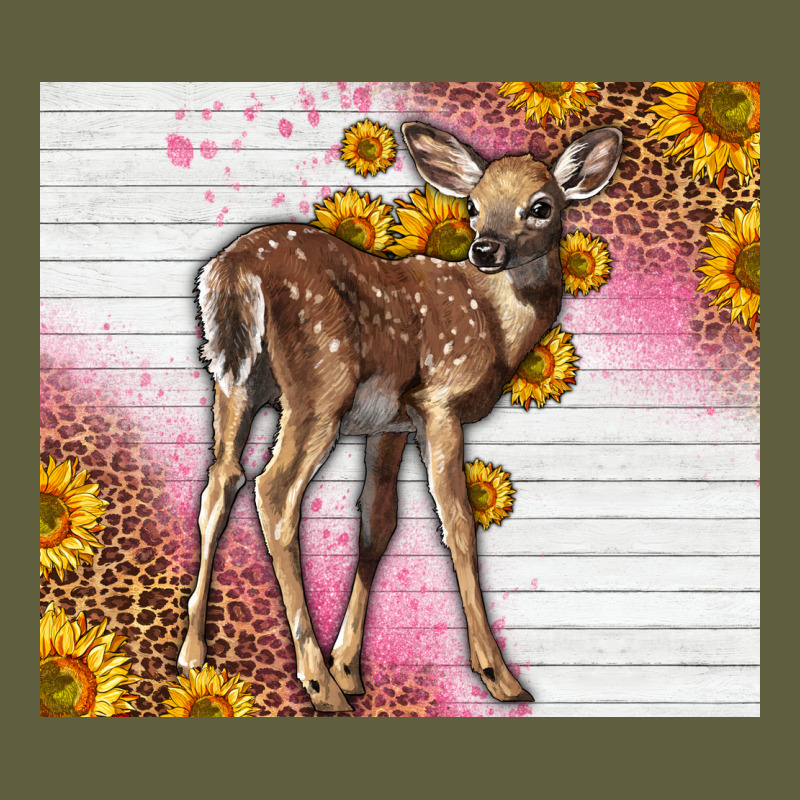 Western Cute Baby Deer Fawn Vintage Tee by LillyAllenDesigns | Teevron