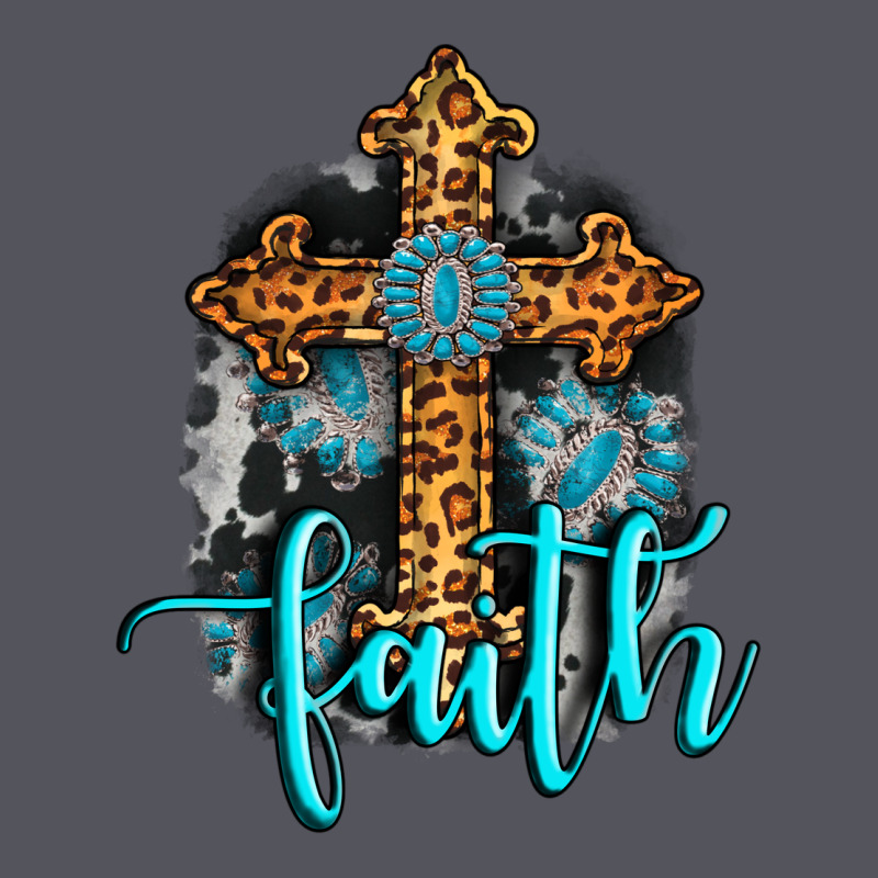 Faith Western Turquoise Vintage Hoodie by AdoDesignShop | Teevron