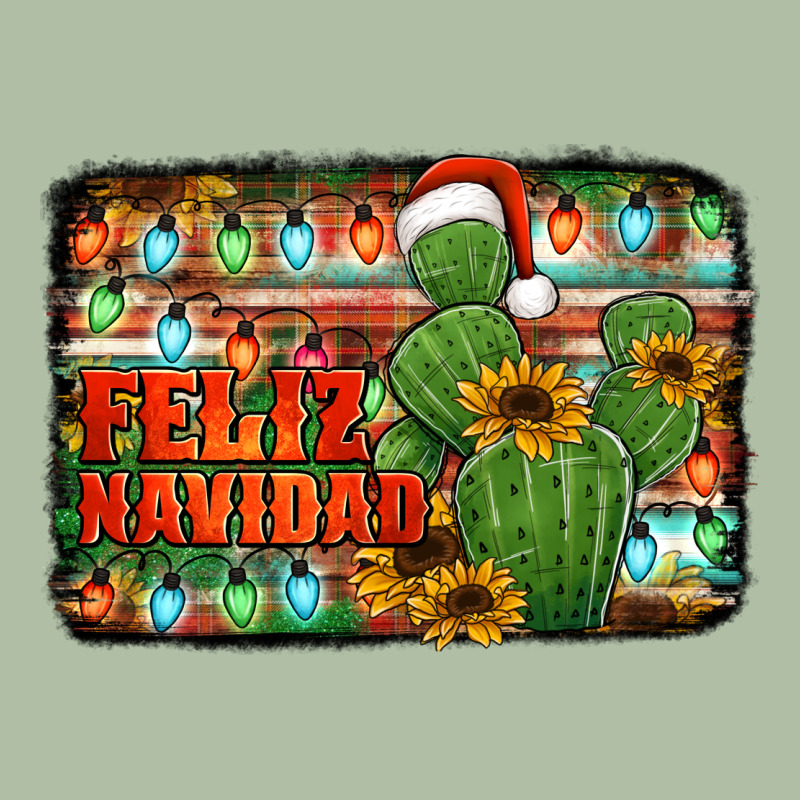 Feliz Navidad Merry Christmas Cactus Urban Heavy Tee by Jasminsmagicworld | Teevron