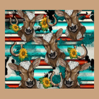 Western Horseshoe Sunflower Brown Cow Vintage Tee | Teevron
