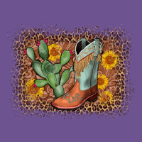 Cowboy Boots Cactus Leopard Vintage Tee | Teevron